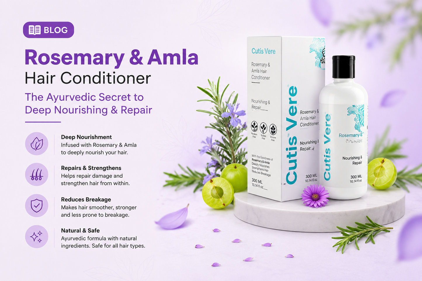 7 Benefits of Rosemary for Hair Growth Backed by Ayurveda
