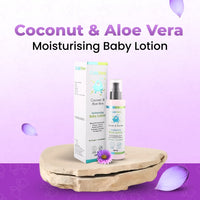 Coconut & Aloe Vera Moisturising Baby Lotion | Paraben-Free, Herbal 200ml